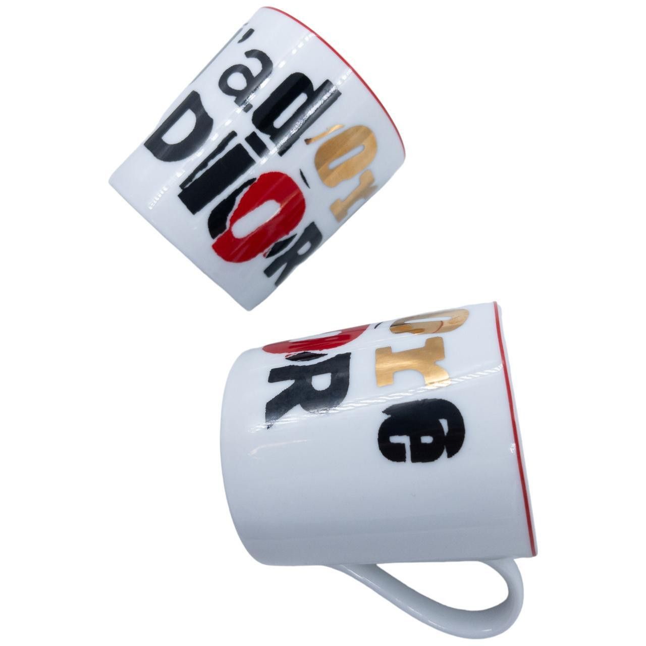 Dior Vintage Dior J'adore Double Mug Set Size ONE SIZE - 6 Thumbnail