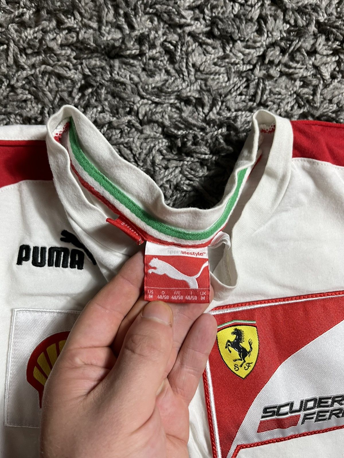 Puma PUMA SCUDERIA FERRARI RACING COTTON Y2K T-SHIRT NASCAR Size US S / EU 44-46 / 1 - 3 Thumbnail