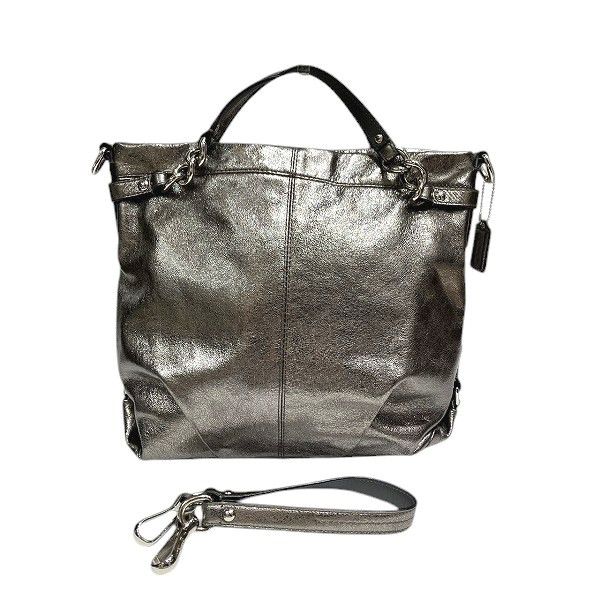 Coach Coach Brooke Leather 2Way Bag Leather Shoulder Bag F17165 in Brown, Women's