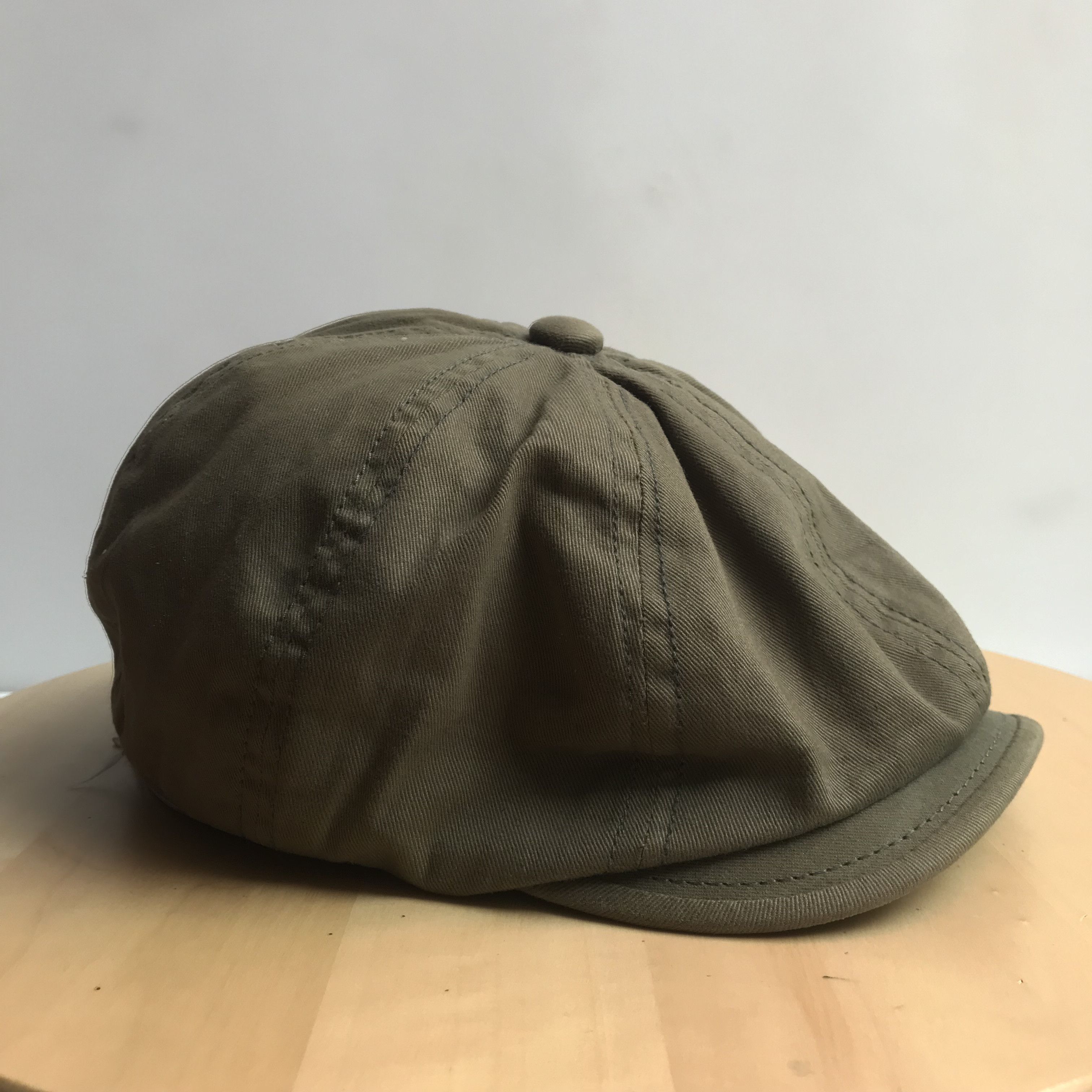 Ben Sherman × Designer × Other UK BEN SHERMAN newsboy cap Gatsby BAKER BOY CAP Military GreeN Size ONE SIZE - 12 Thumbnail