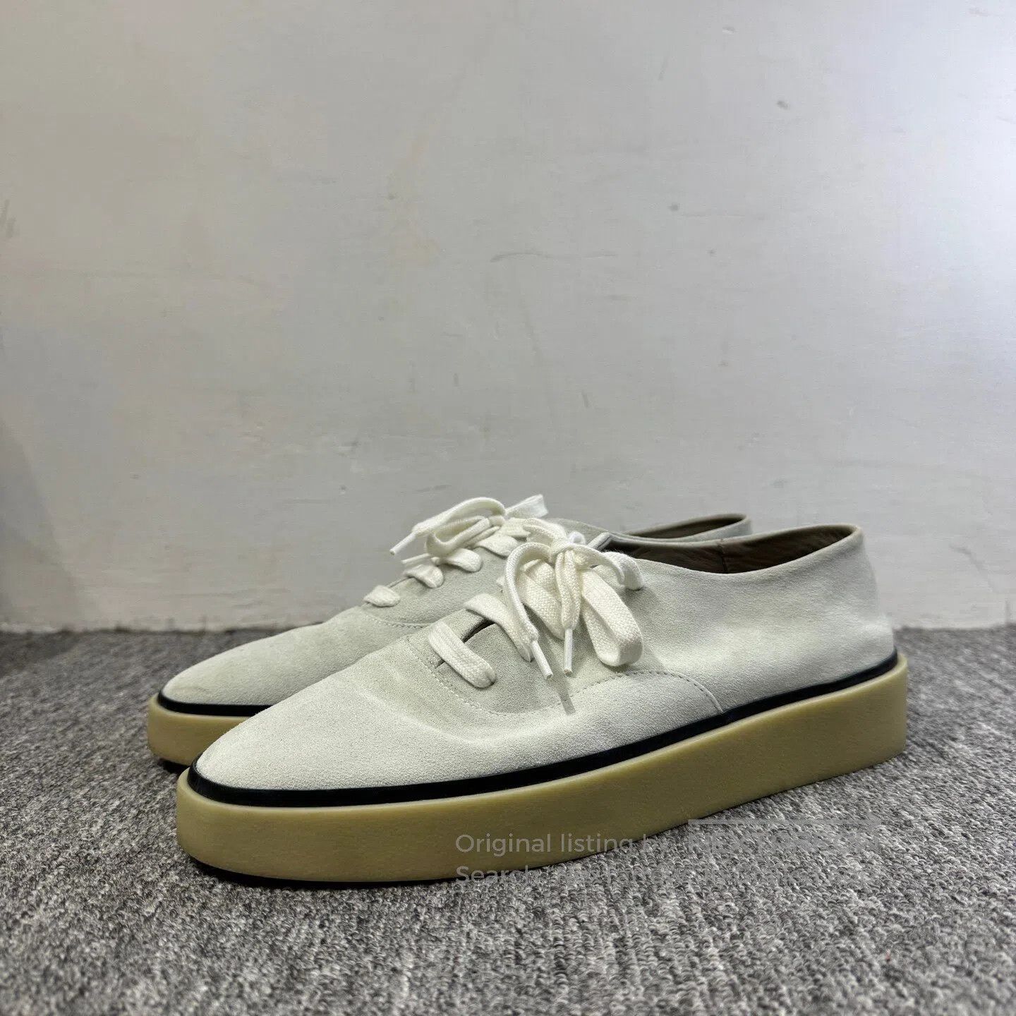 Fear of God FEAR OF GOD Leather-suede low-top sneakers| Size US 9 / EU 42 - 1 Thumbnail
