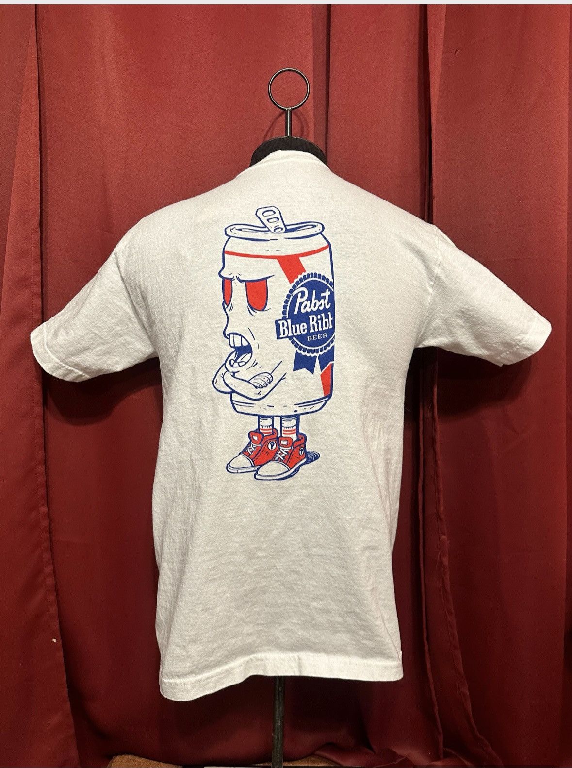 PBR Pabst Blue Ribbon Tshirt Y2K Punk Beer Tee Grail, image size:1179x1582