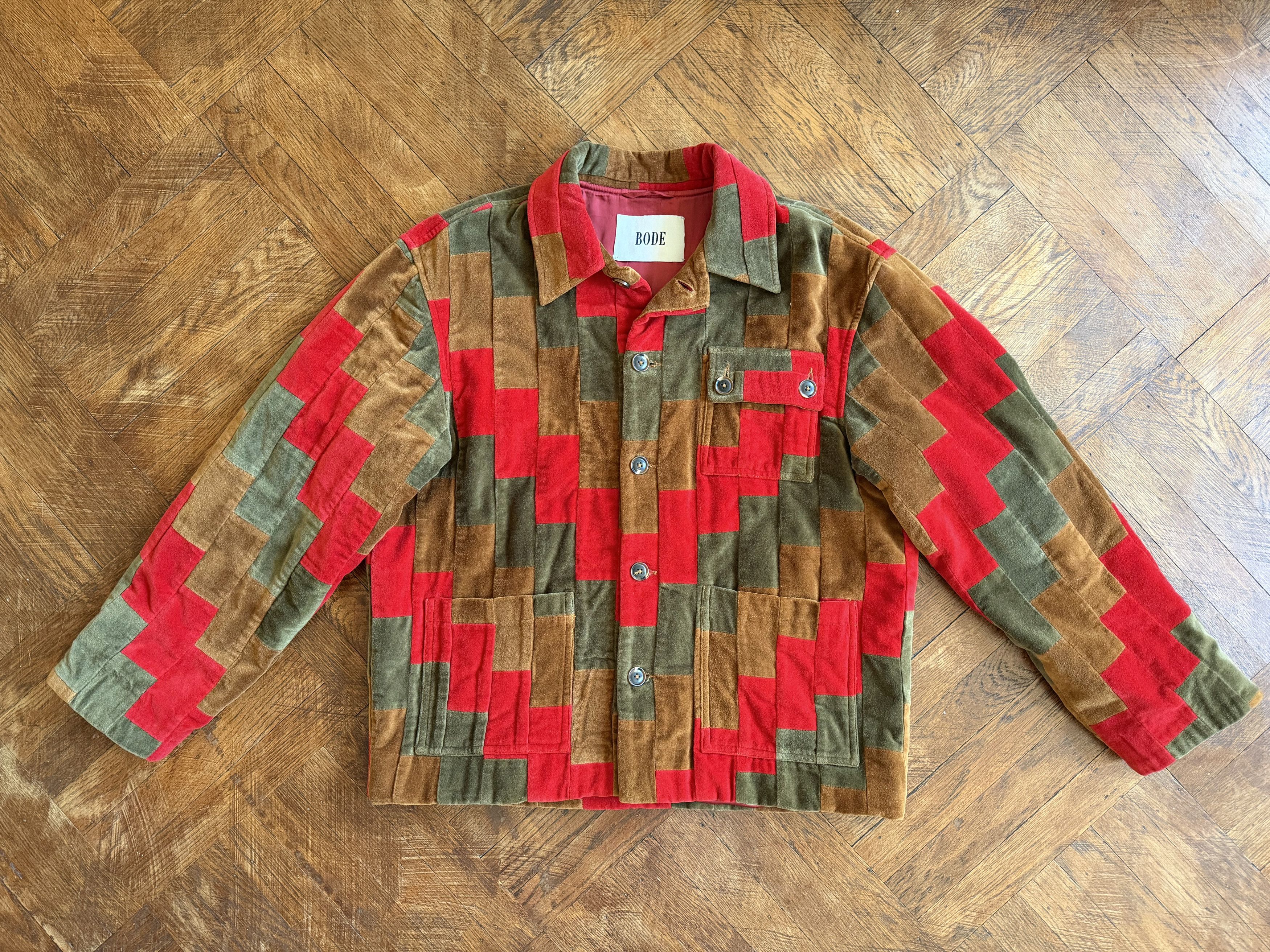 Bode Bode Quilted Jacket Size US M / EU 48-50 / 2 - 1 Thumbnail