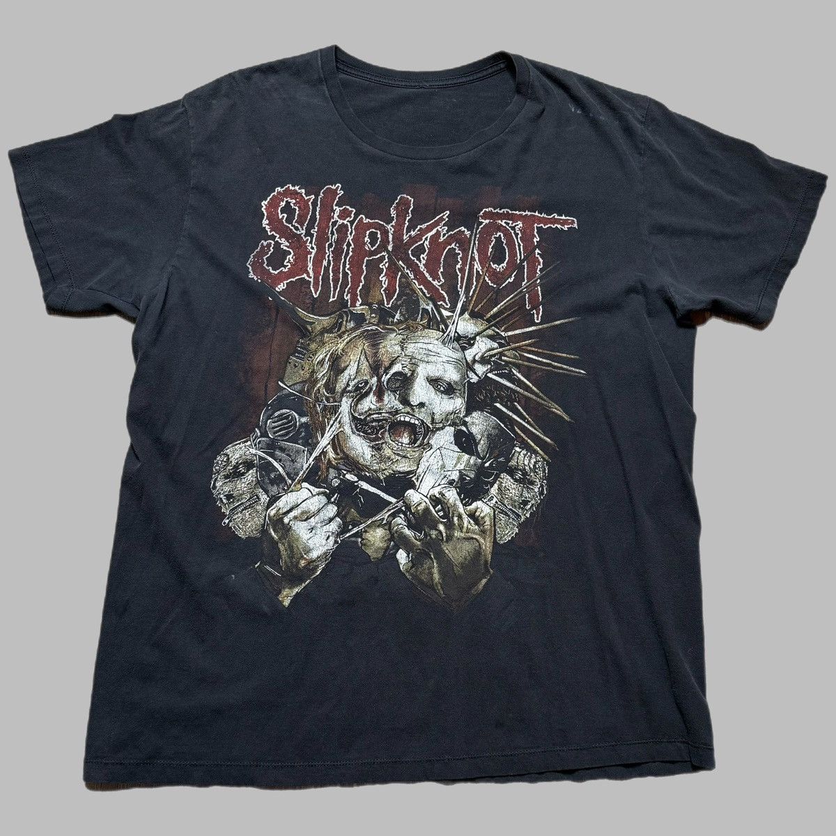 Vintage Vintage Slipknot tee Size US XL / EU 56 / 4 - 1 Thumbnail