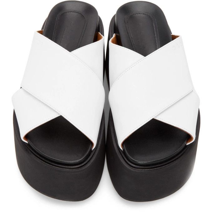 Marni o1y1025 Slippers in White Size US 10 / IT 40 - 4 Thumbnail