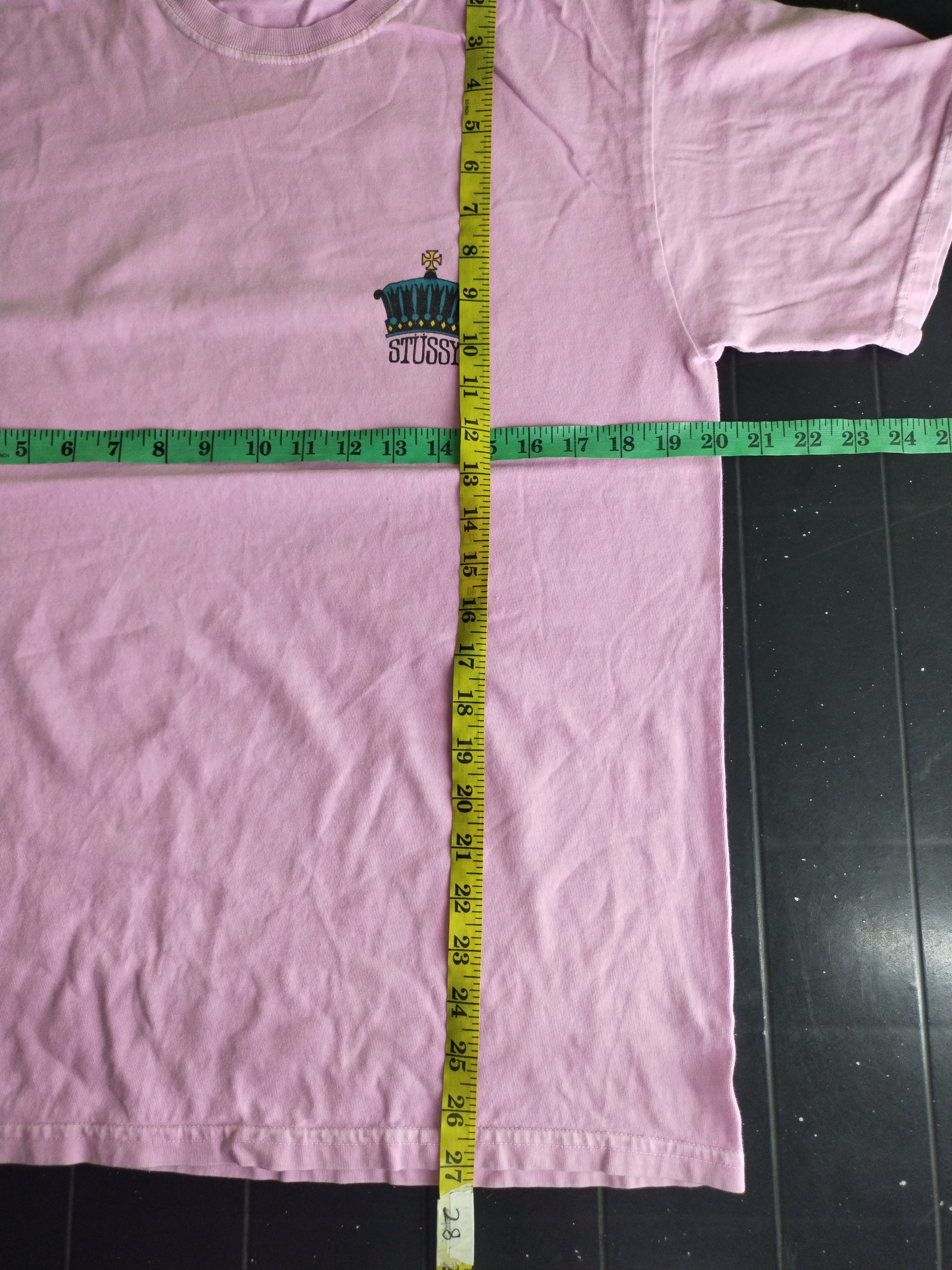 Stussy Stussy The Crown Pink Shirt Size US M / EU 48-50 / 2 - 7 Thumbnail