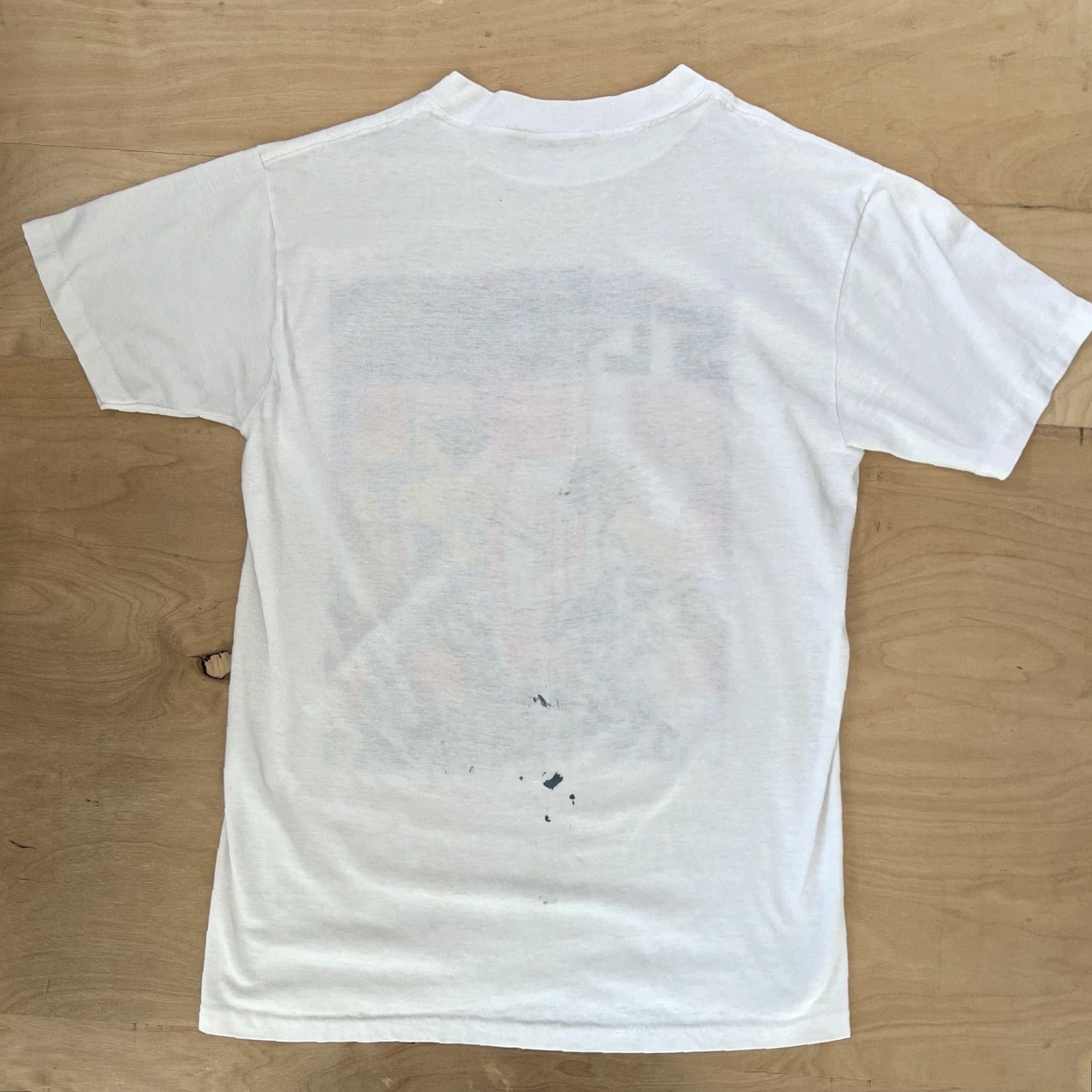 MLB VINTAGE Slider Pitch Shirt Mens M White 80s MLB Baseball Graphic Tee Size US M / EU 48-50 / 2 - 5 Thumbnail