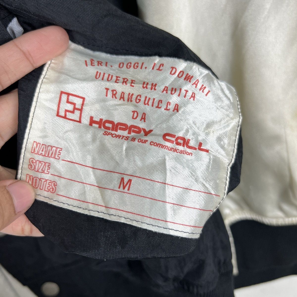 Japanese Brand 🔥 VINTAGE HAPPY CALL WEST COAST REVERSIBLE BOMBER JACKET Size US M / EU 48-50 / 2 - 17 Thumbnail