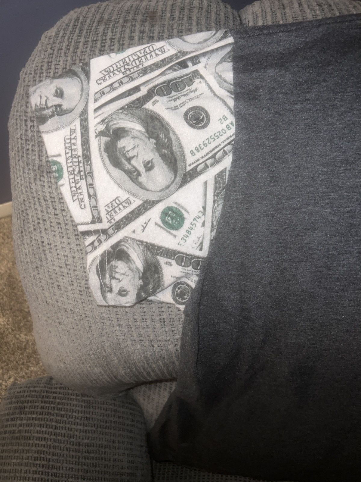 Hypebeast Fresh Laundry Diamond Logo Money All-Over Tee Size US L / EU 52-54 / 3 - 9 Thumbnail