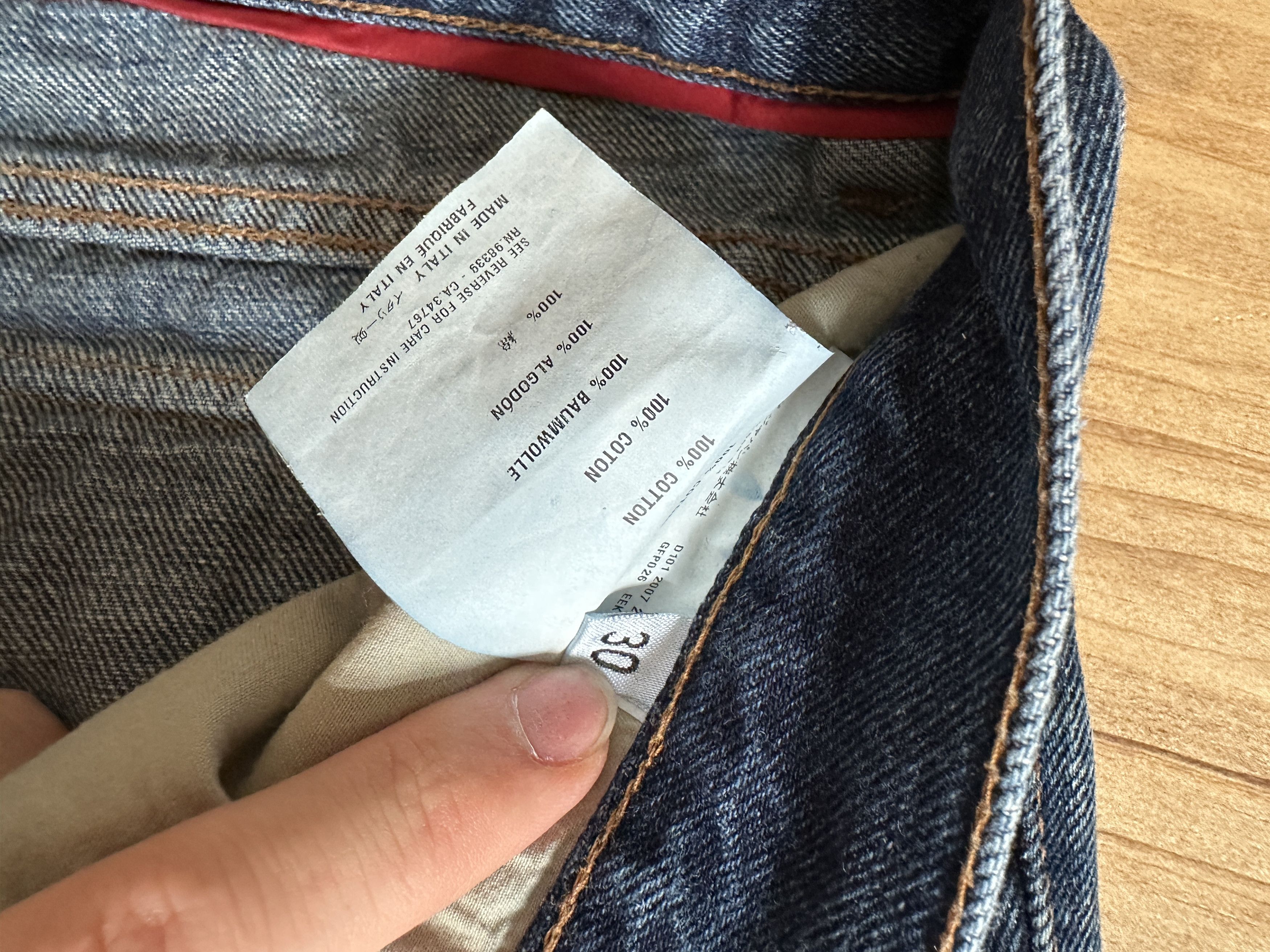 Prada Prada Straight Leg Jeans Size US 32 / EU 48 - 5 Thumbnail