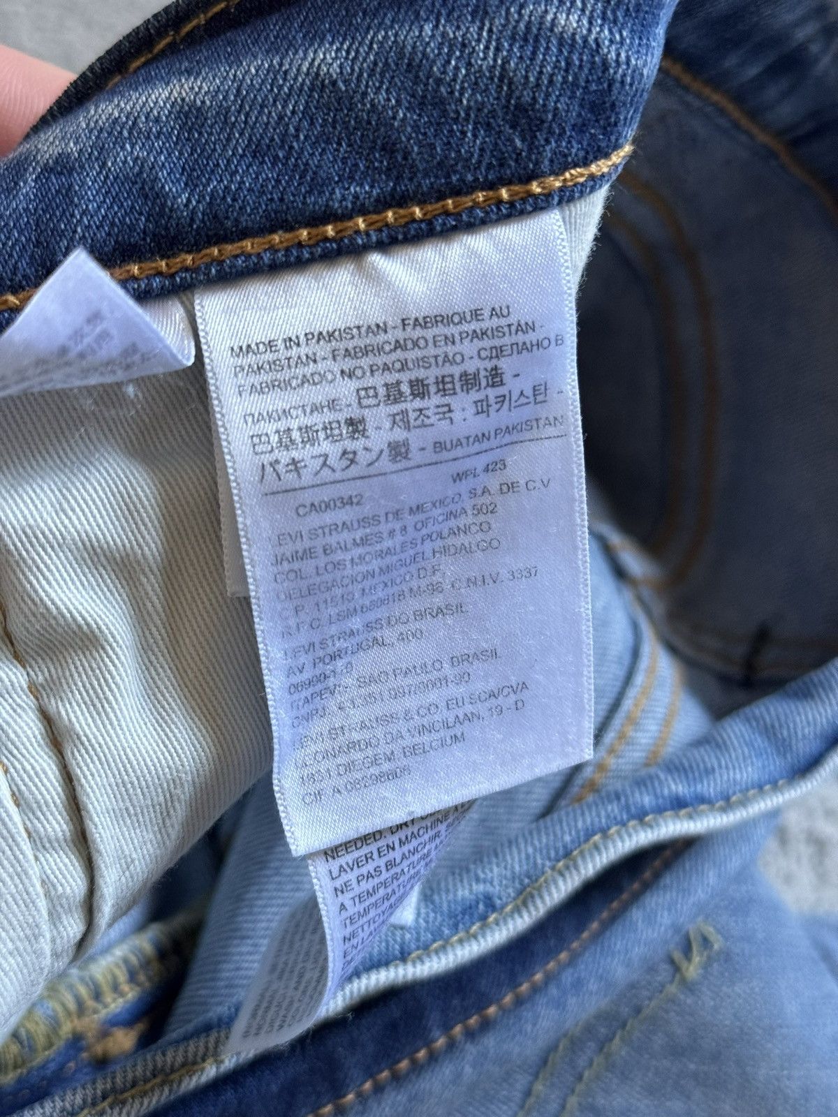 Levi's Levi’s 511 33/32 denim pants trousers jeans 👖 casual Size US 33 - 10 Thumbnail