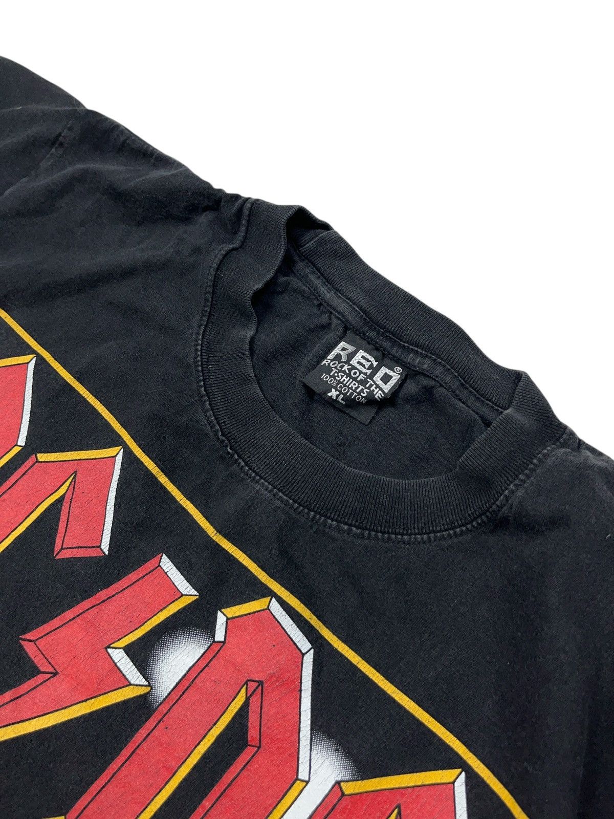 AC/DC × Band Tees × Vintage Vintage AC/DC 1988 World Tour Rock Band T-shirt Faded Size US XL / EU 56 / 4 - 6 Thumbnail
