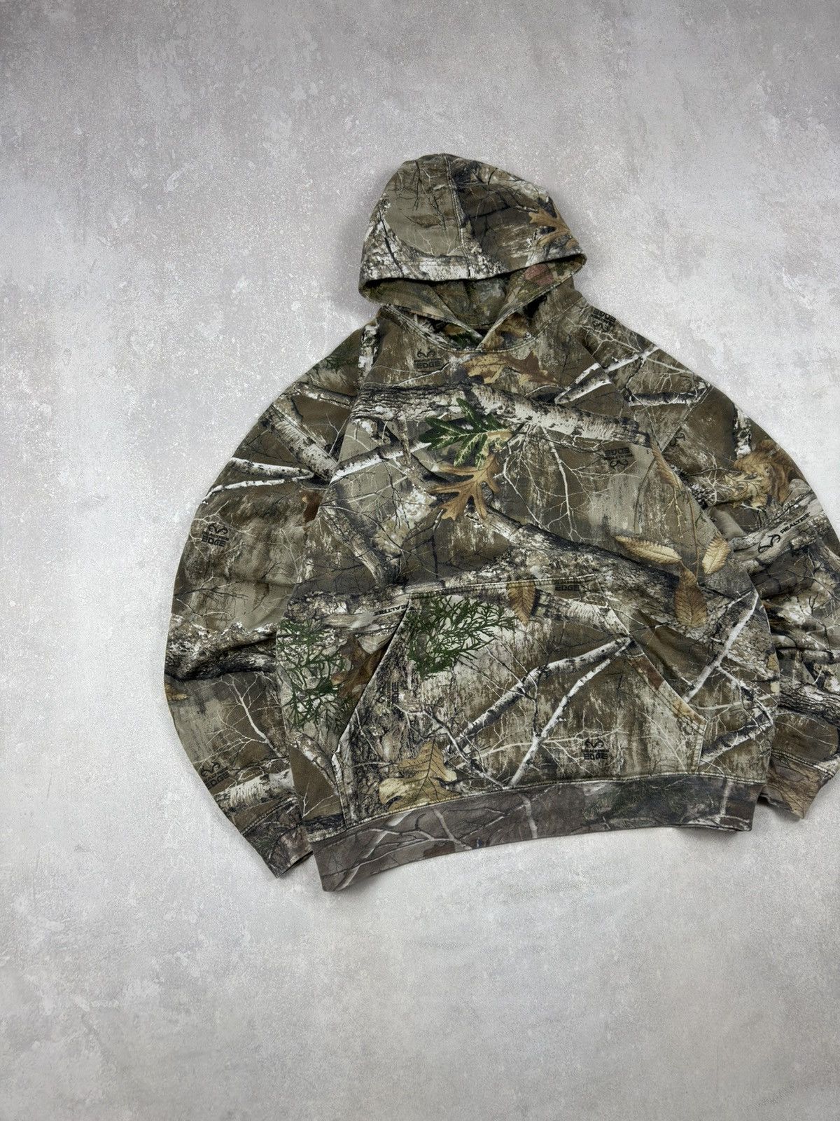 Realtree Vintage Country Wear Realtree EDGE Camo Hoodie Boxy Fit Y2K Size US XXL / EU 58 / 5 - 2 Thumbnail