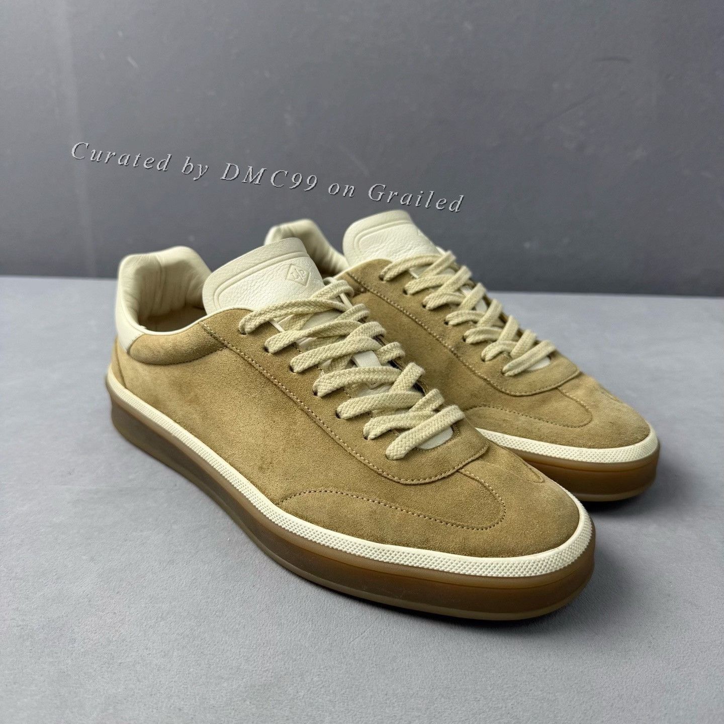 Loro Piana Loro Piana Tennis Walk Suede Training Shoes Size US 7 / IT 37 - 1 Thumbnail