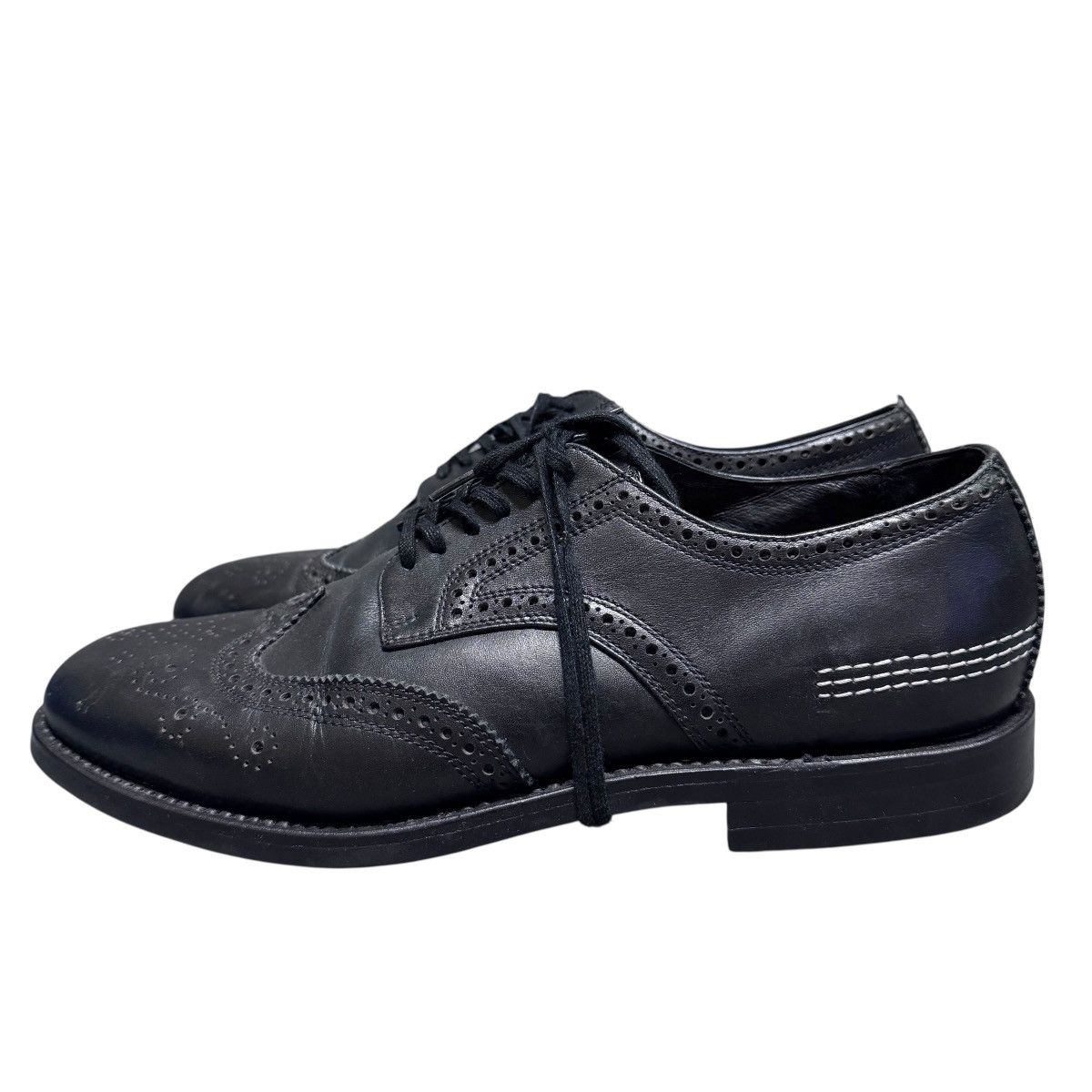 Sulvam Sulvam Brogue Wingtip Leather Shoes Size US 9 / EU 42 - 8 Thumbnail