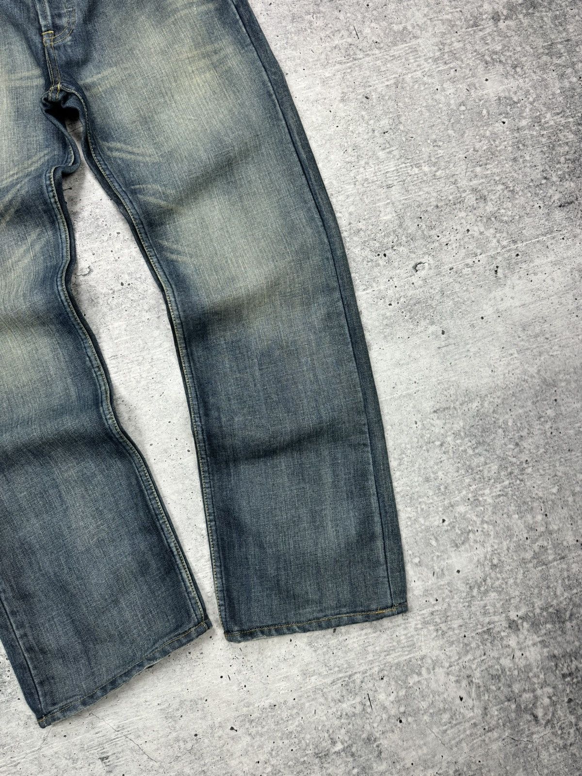 Diesel × Vintage Vintage Diesel Blue Stonewashed Denim Jeans Trousers Pants Size US 32 / EU 48 - 4 Thumbnail