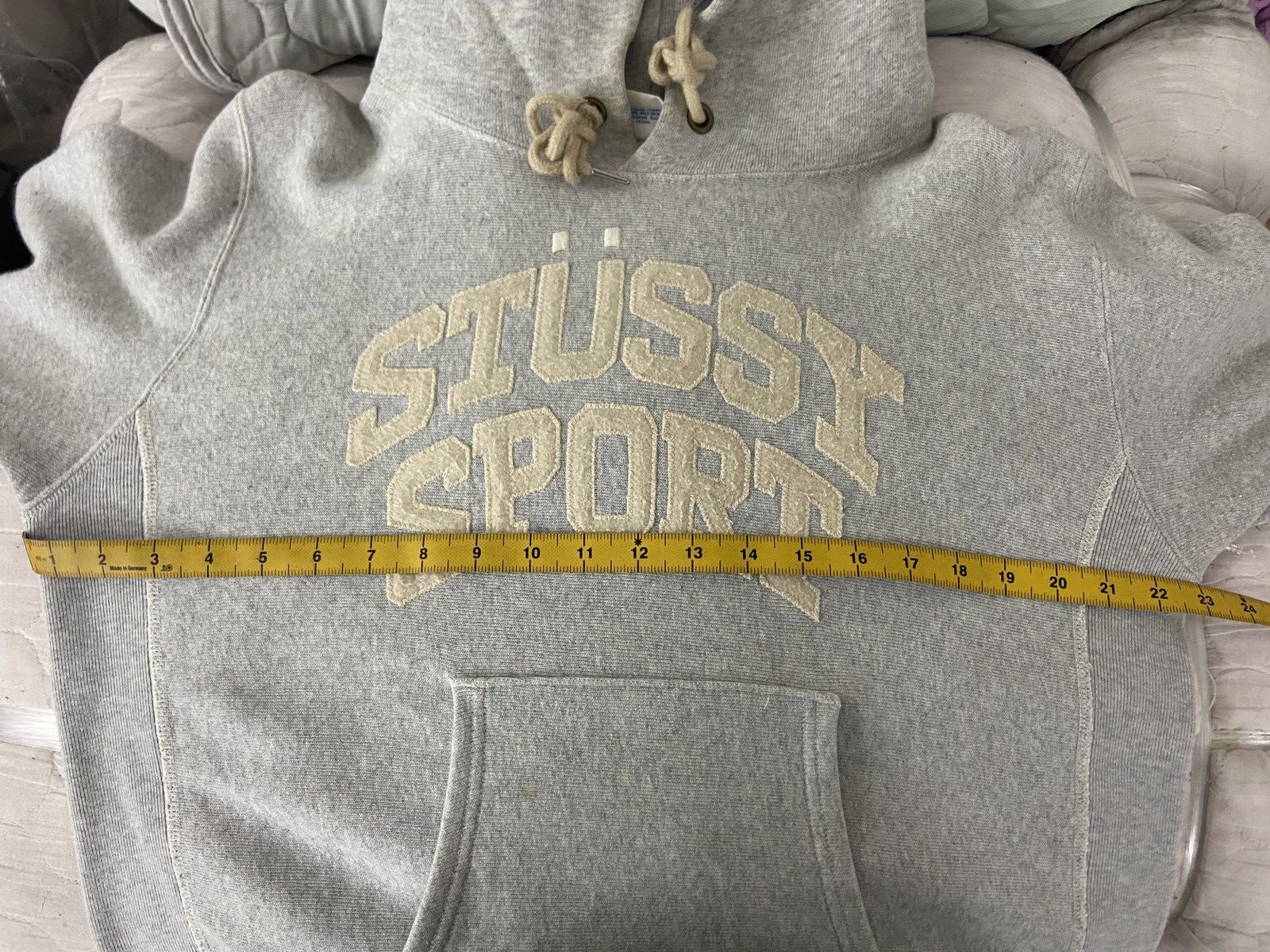 Stussy Champion Hoodie | Grailed