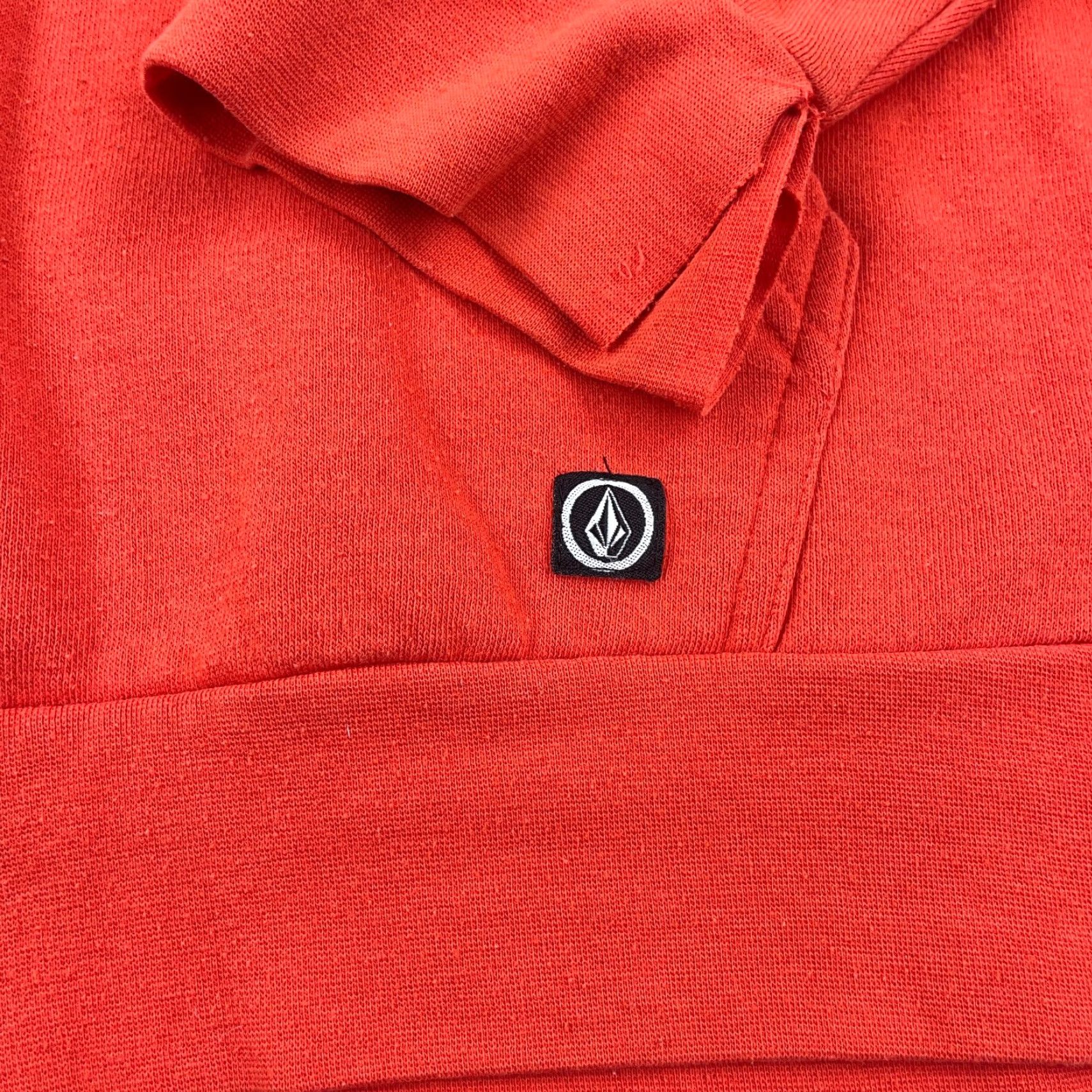 Volcom VINTAGE Volcom Hoodie Men Large Red Full Zip Sweatshirt Graphic Print Logo Fleece Jacket Winter Size US L / EU 52-54 / 3 - 4 Thumbnail