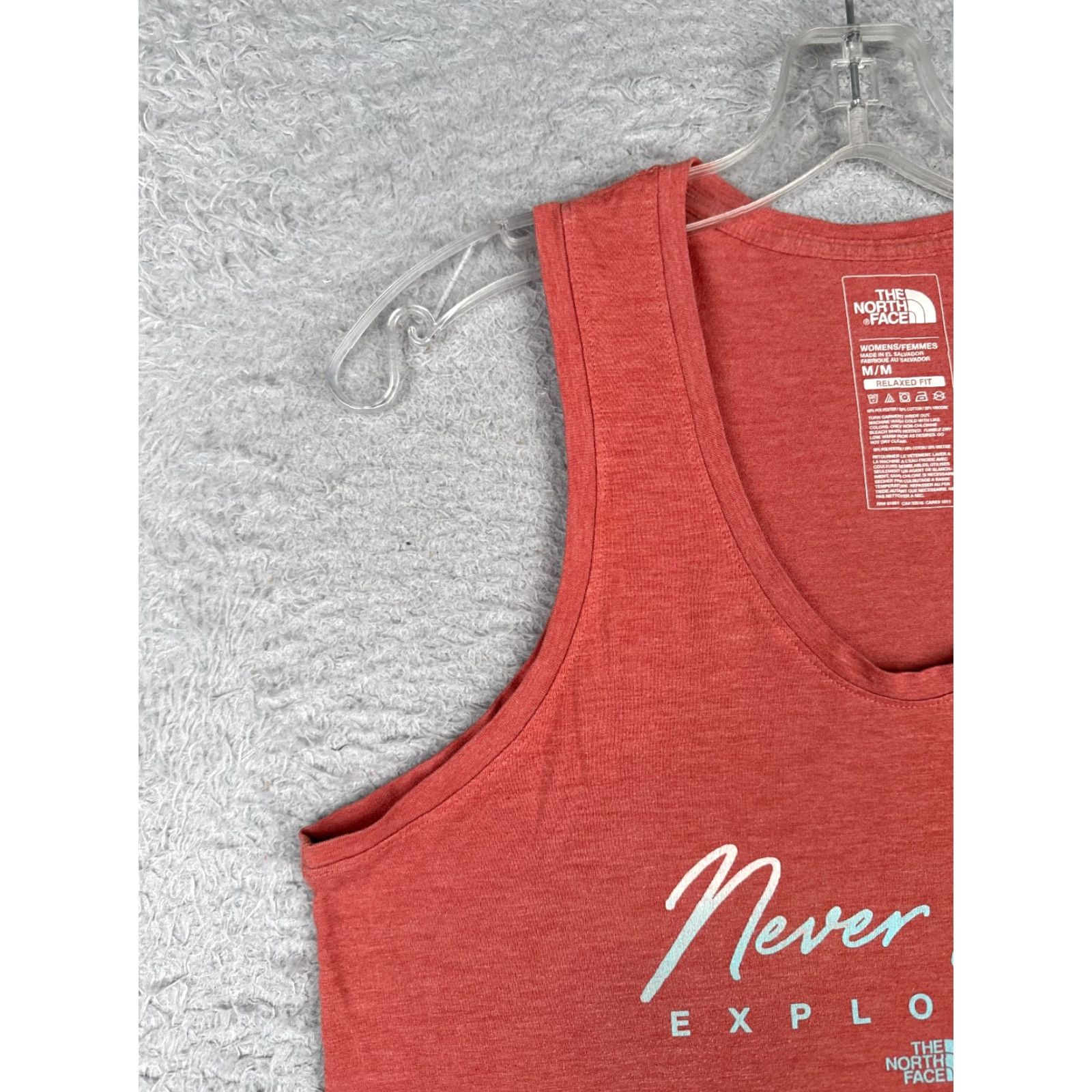 The North Face The North Face Shirt Women M Pink Tank Sleeveless Scoop Neck Poly Blend Gym Casual Workwear Size M / US 6-8 / IT 42-44 - 3 Thumbnail