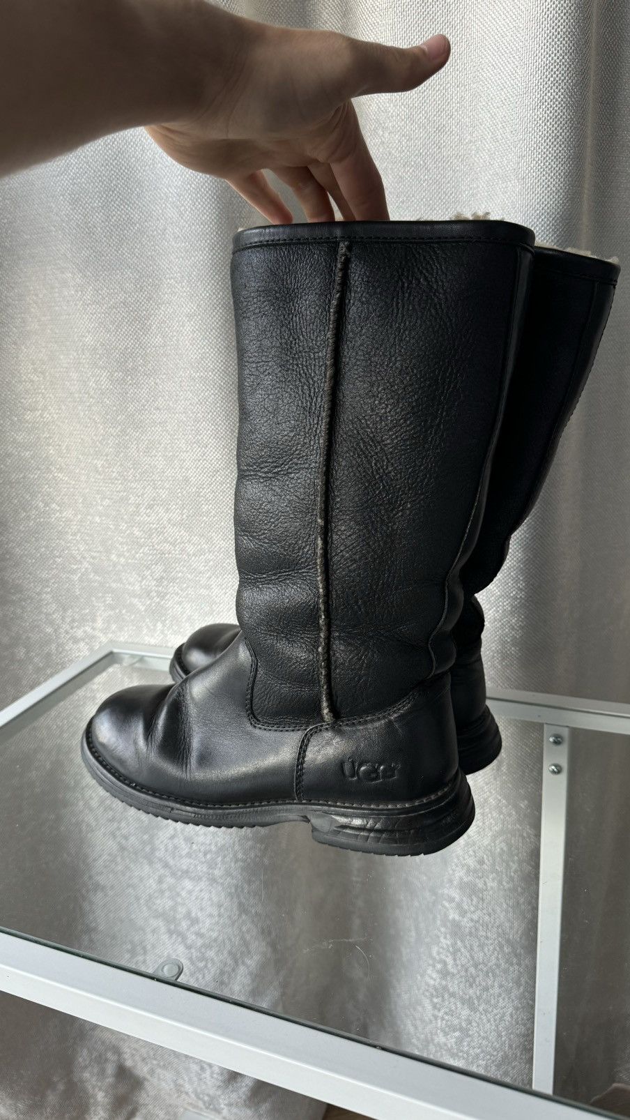 Ugg UGG leather high boots high quality Size US 6 / IT 36 - 1 Thumbnail