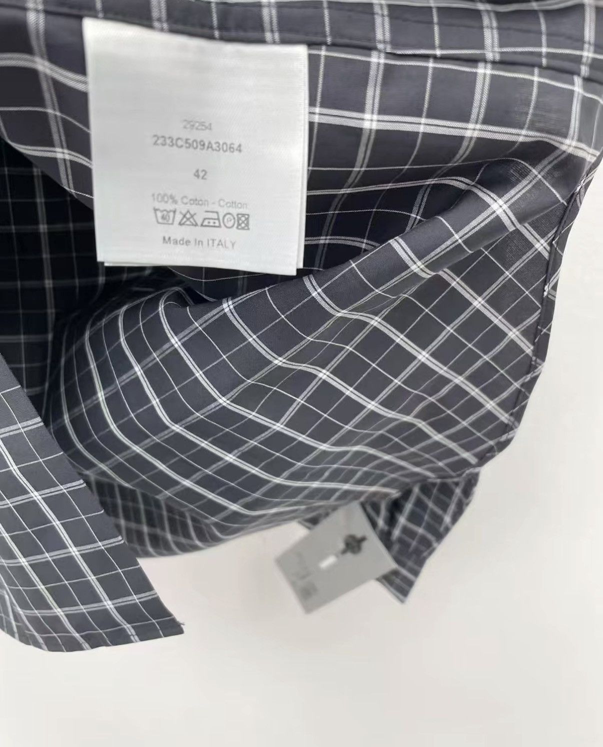 Dior Dior 100% Cotton Long Sleeve Shirt J30 Size US M / EU 48-50 / 2 - 7 Thumbnail