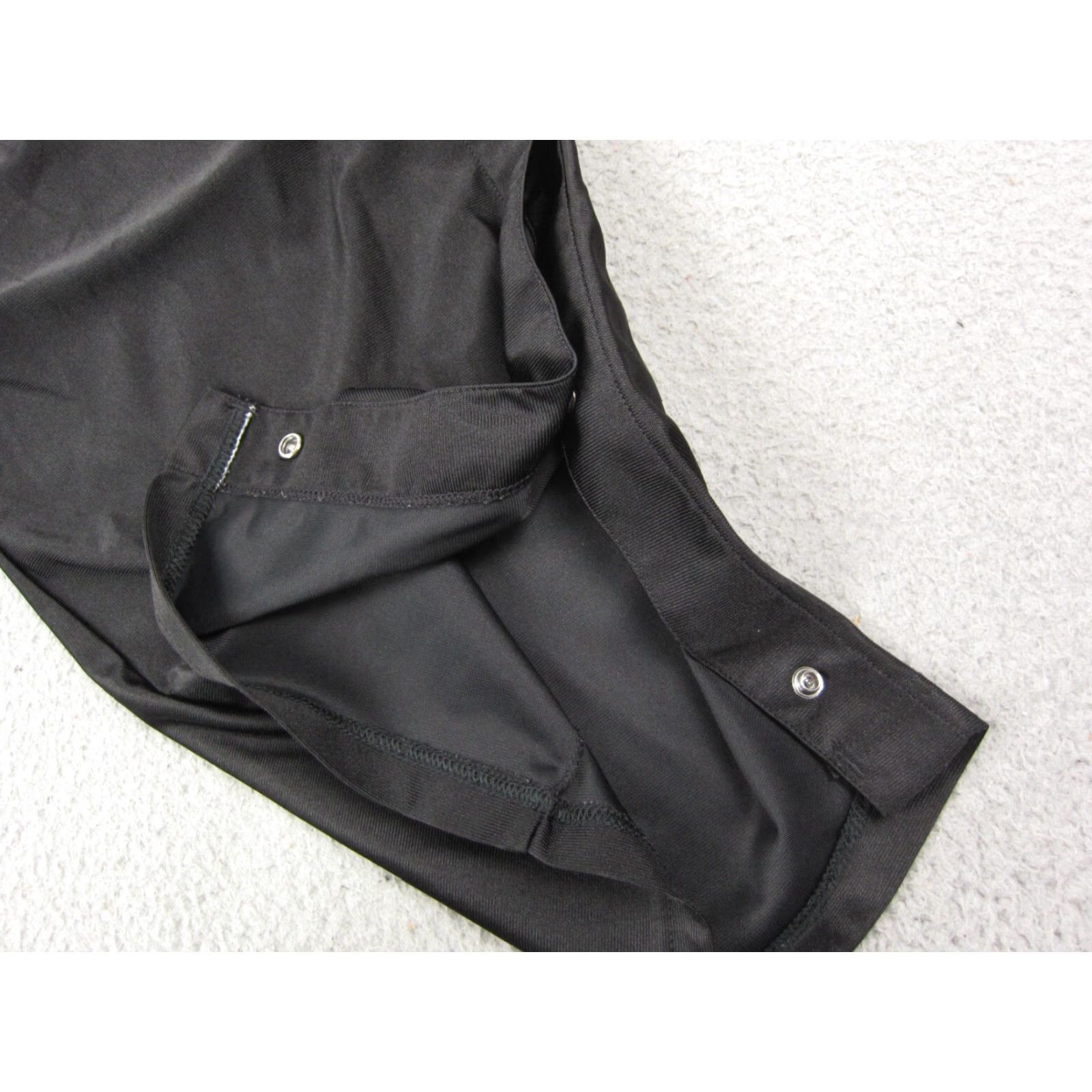 Nike VINTAGE Nike Pants Mens 3XL Black Snap Button 90s Warmup Made in USA Team Size US 39 - 6 Thumbnail