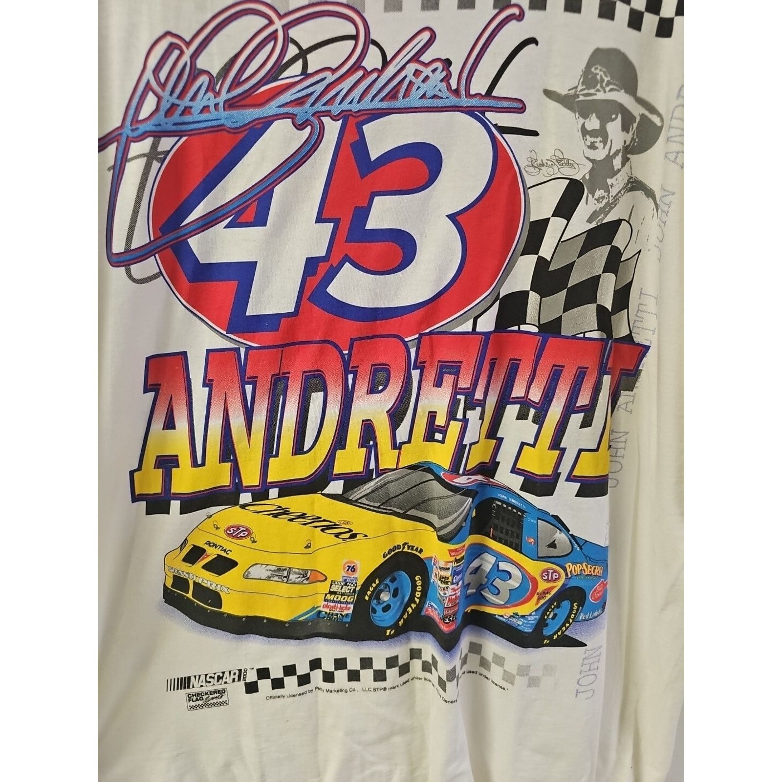 Tultex Tultex 2000 John Andretti NASCAR T-Shirt Richard Petty 2XL Size US XXL / EU 58 / 5 - 2 Thumbnail