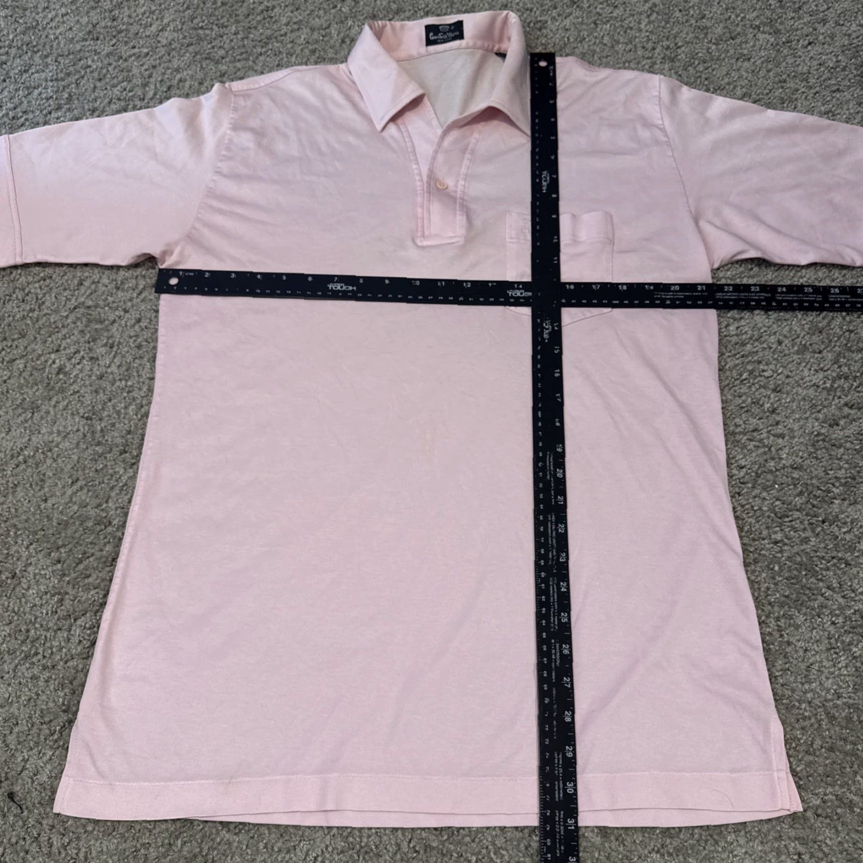 Countess Mara VINTAGE Countess Mara Polo Shirt Collared Light Pink 80s Large Men Size US L / EU 52-54 / 3 - 7 Thumbnail
