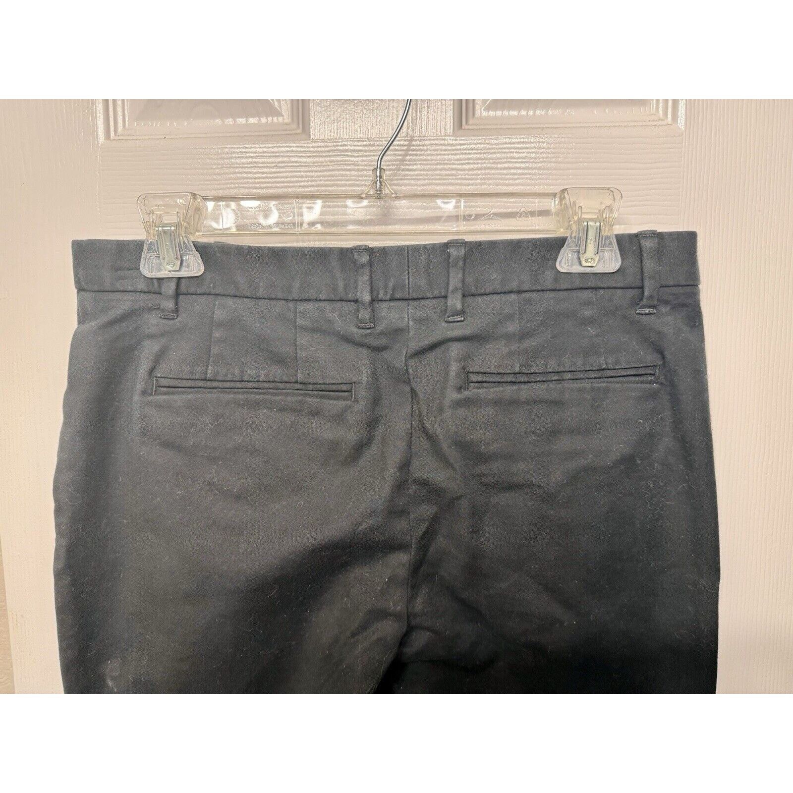 Gap GAP Women's Black Tailored Crop Pants Slacks Stretch - 6R Size 28" / US 6 / IT 42 - 6 Thumbnail