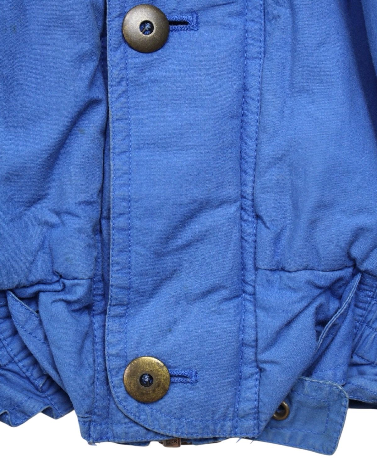 Vintage 1980S MR JORO BLUE ICE WIND UTILITY BOMBER JACKET Size US XL / EU 56 / 4 - 9 Thumbnail