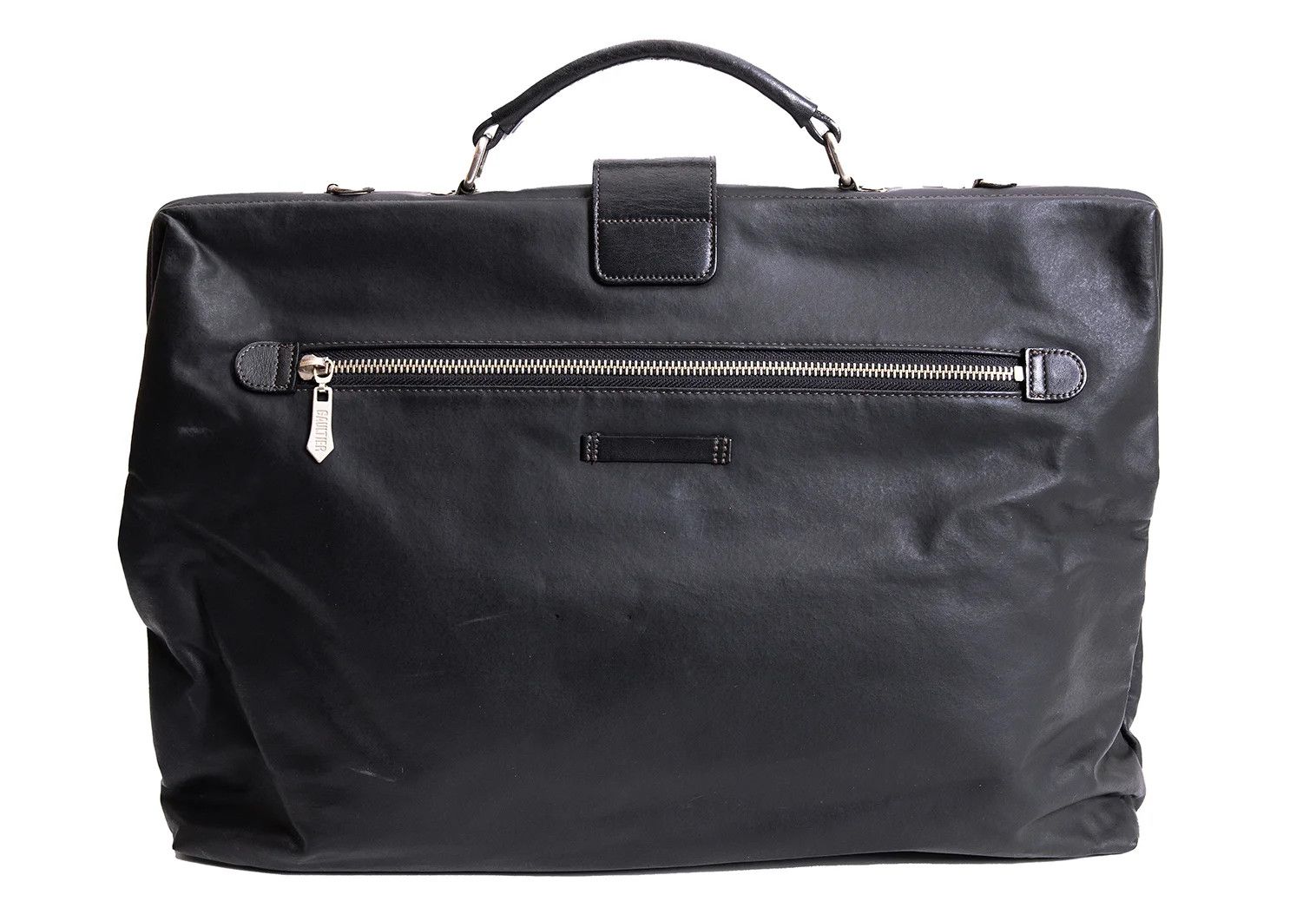 Jean Paul Gaultier Coated Doctor Bag in Black Size ONE SIZE - 4 Thumbnail