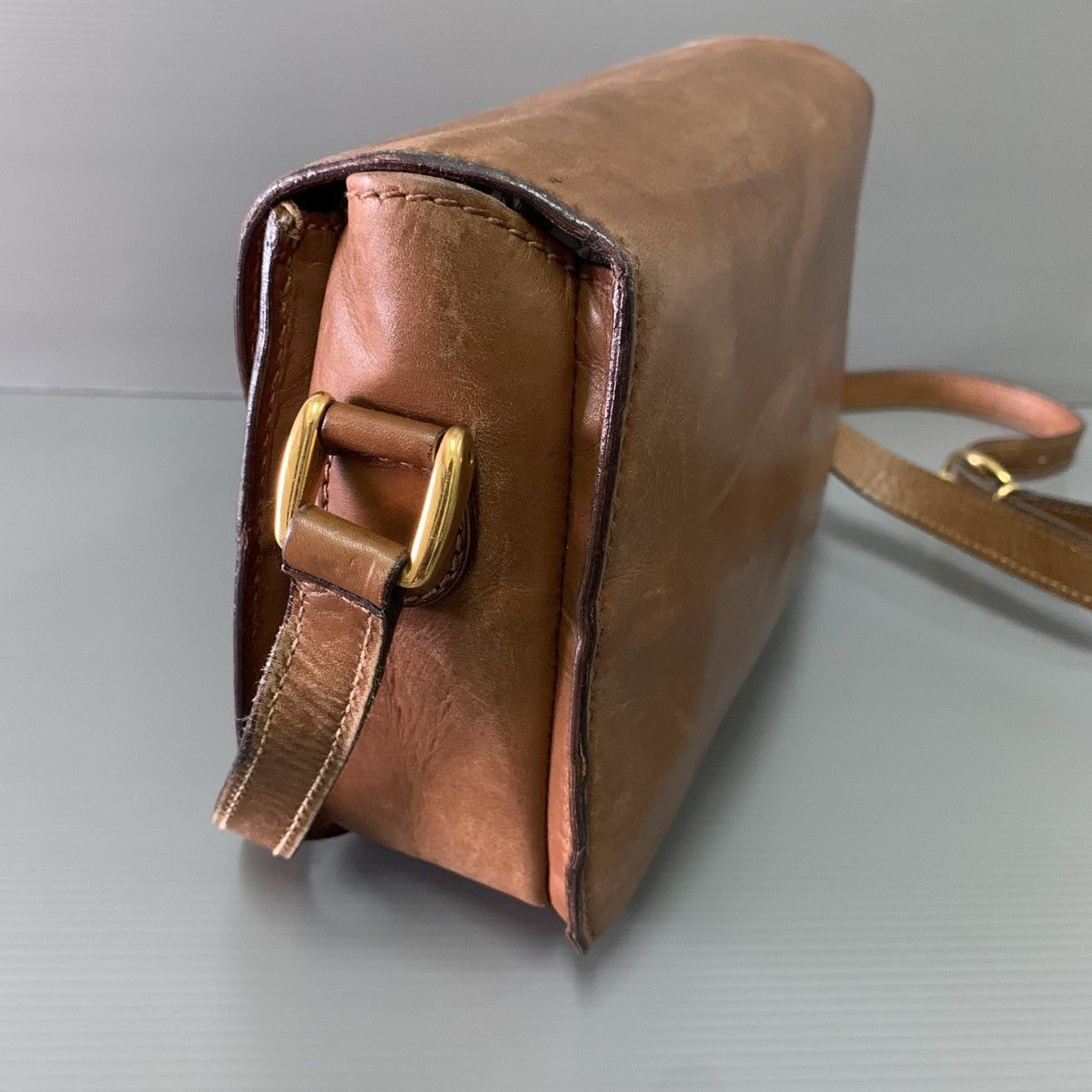 Gucci Gucci Bamboo Leather Vintage Slingbag Size ONE SIZE - 5 Thumbnail