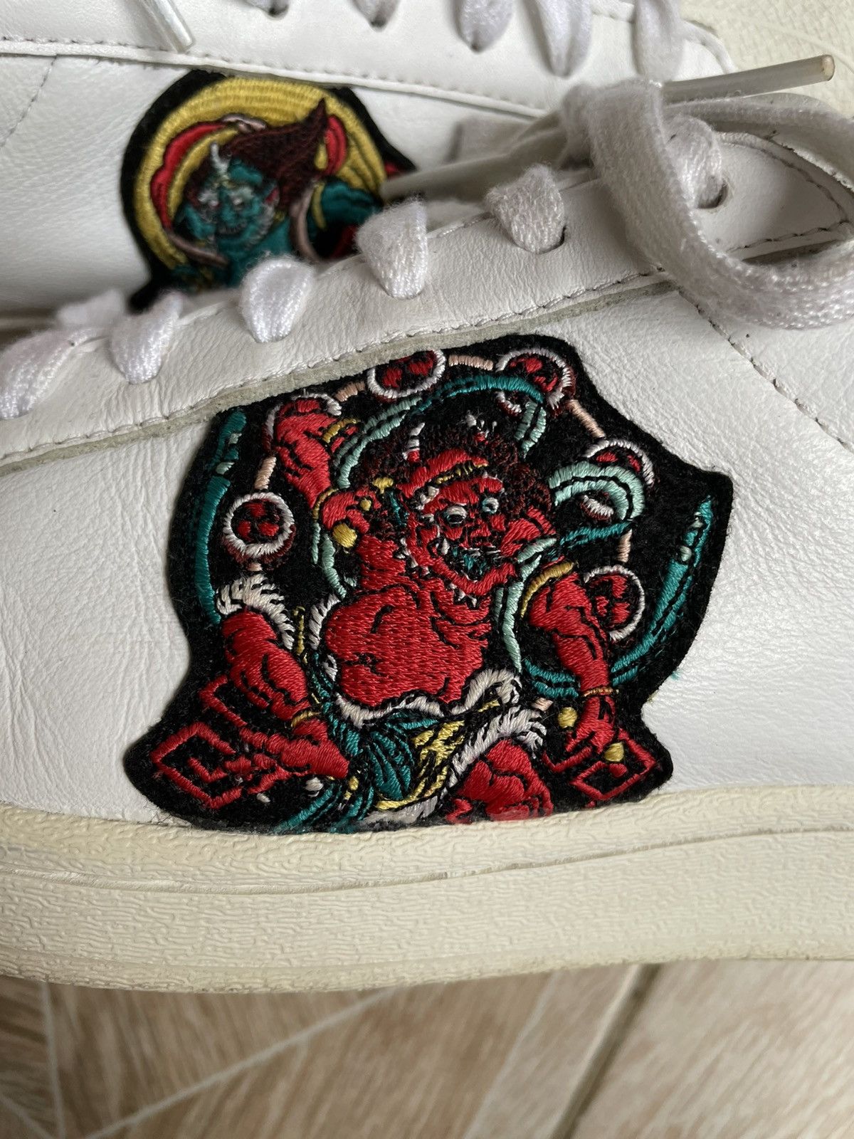 Adidas × Japanese Brand Adidas Superstar Pure Three Tides Tattoo Chinese Demons Size US 8.5 / EU 41-42 - 6 Thumbnail