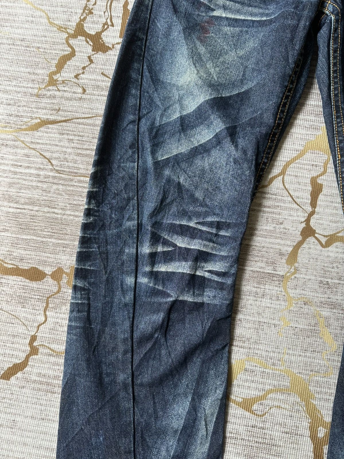Morgan Homme Morgan Homme De Toi Claw Marks Curve Leg Design Denim Size US 29 - 8 Thumbnail