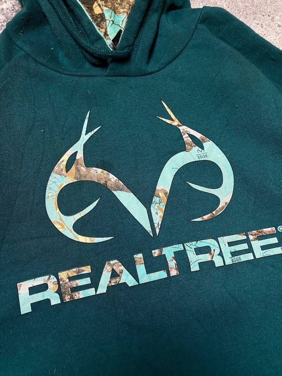 Realtree × Vintage Vintage Y2K Realtree Hoodie Boxy Fit Big Logo Size US M / EU 48-50 / 2 - 4 Thumbnail