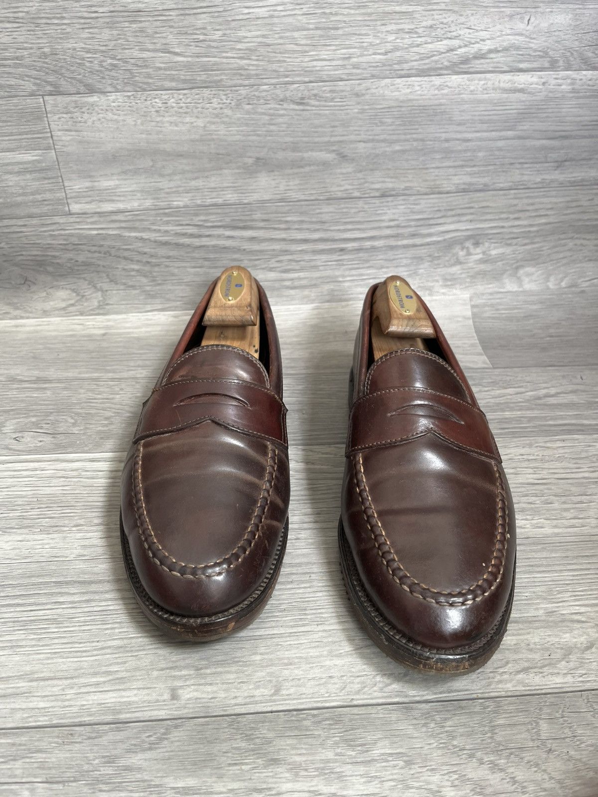Alden Alden shell cordovan penny loafers Size US 8.5 / EU 41-42 - 2 Thumbnail