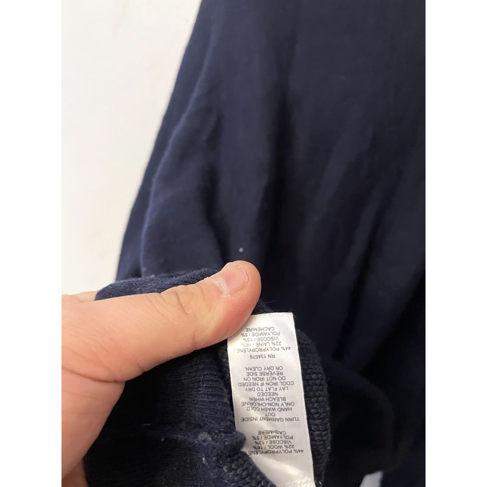 Vineyard Vines Vineyard Vines 1/4 Zip Sweater Pullover Men XL Blue Wool/Cashmere Mock Neck Long Sleeve Zip Keep demais? Size US XL / EU 56 / 4 - 4 Thumbnail