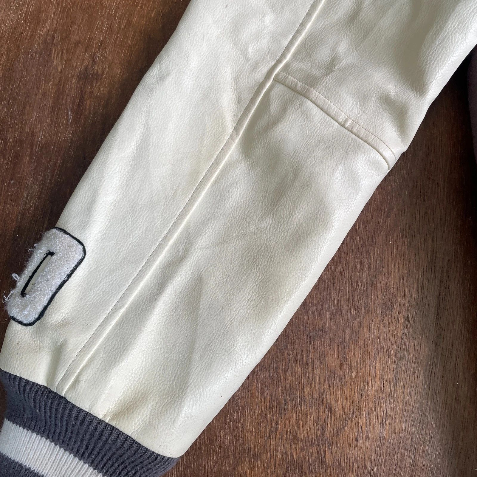 GOODENOUGH Goodenough 1994 Varsity Jacket Big G logo Leather Sleeves Size US M / EU 48-50 / 2 - 13 Thumbnail