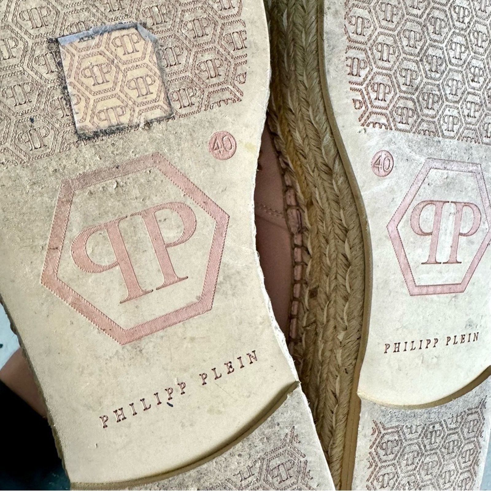 Philipp Plein PHILIPP PLEIN Espadrille, blush pink, Size 40, Authentic Size US 10 / IT 40 - 12 Thumbnail