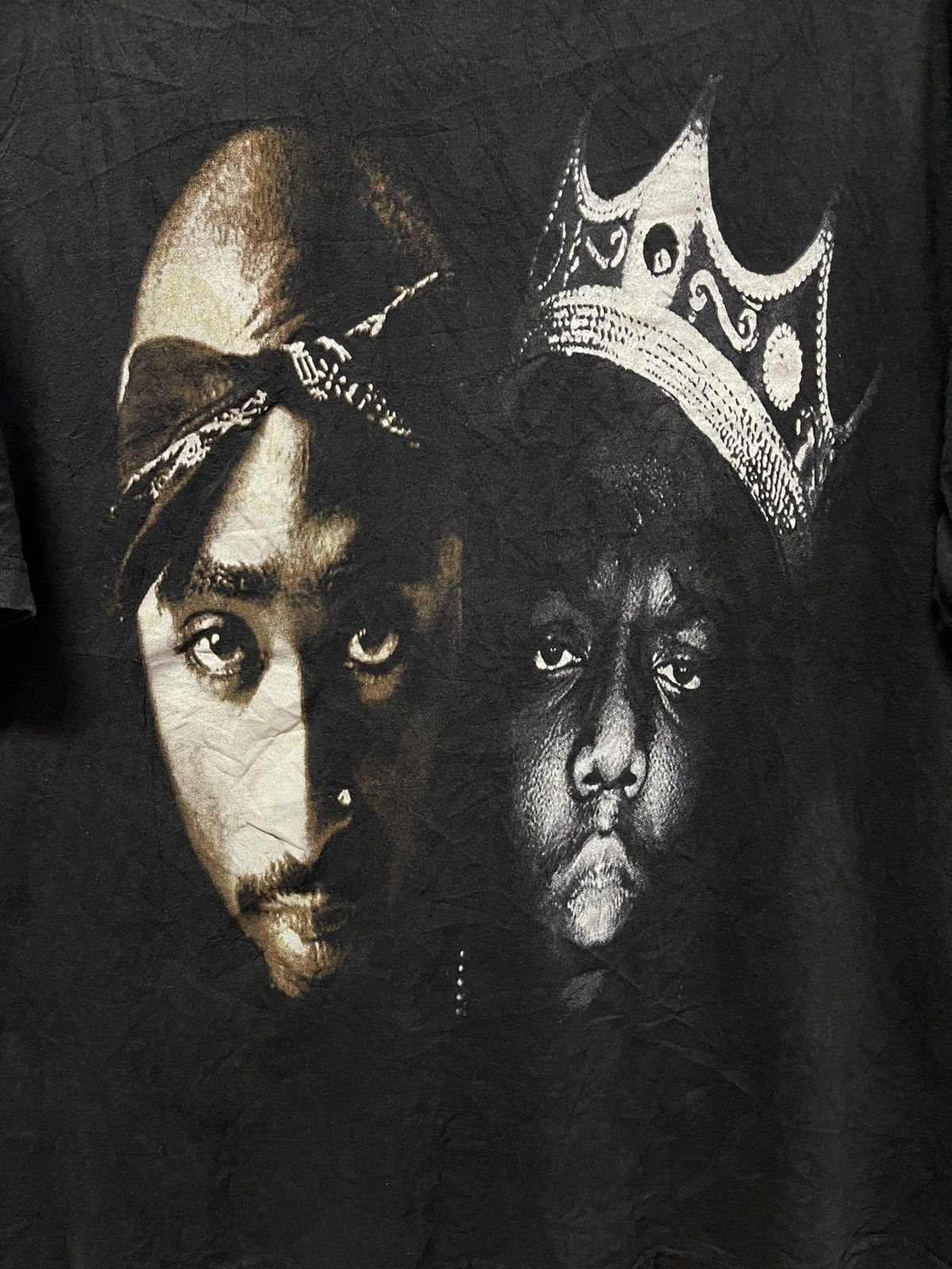 Band Tees 2Pac x Biggie " Come Out "🔥🔥🔥 Size US XXL / EU 58 / 5 - 2 Thumbnail