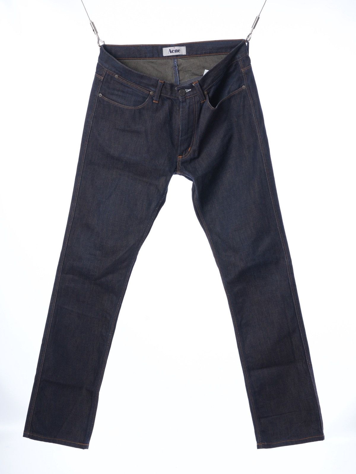 Acne Studios Acne studios Max Raw Blue Denim Jeans w 31 Size US 31 - 6 Thumbnail