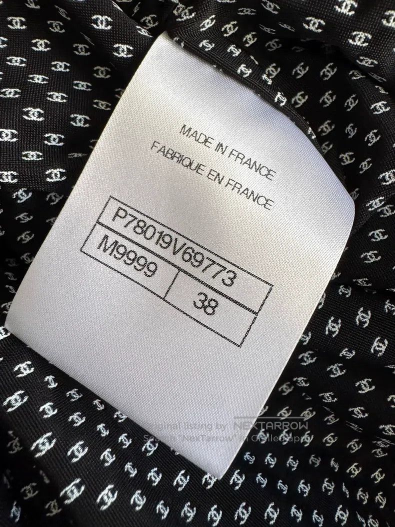 Chanel Chanel Full logo black split long skirt Size XS / US 0-2 / IT 36-38 - 5 Thumbnail