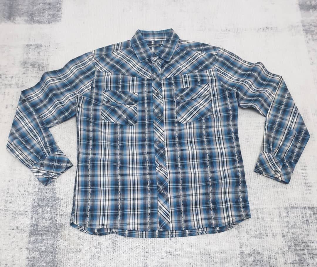 Japanese Brand 💥Velocette checkered Japanese Western shirt Size US M / EU 48-50 / 2 - 5 Thumbnail