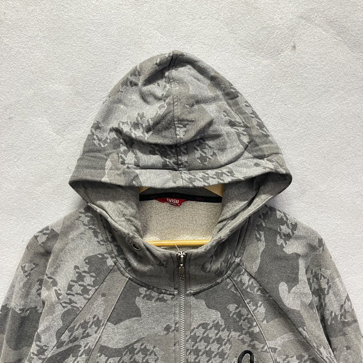 Evisu Vintage Evisu Daicock Camo Full Zip Hoodie Size US XL / EU 56 / 4 - 2 Thumbnail