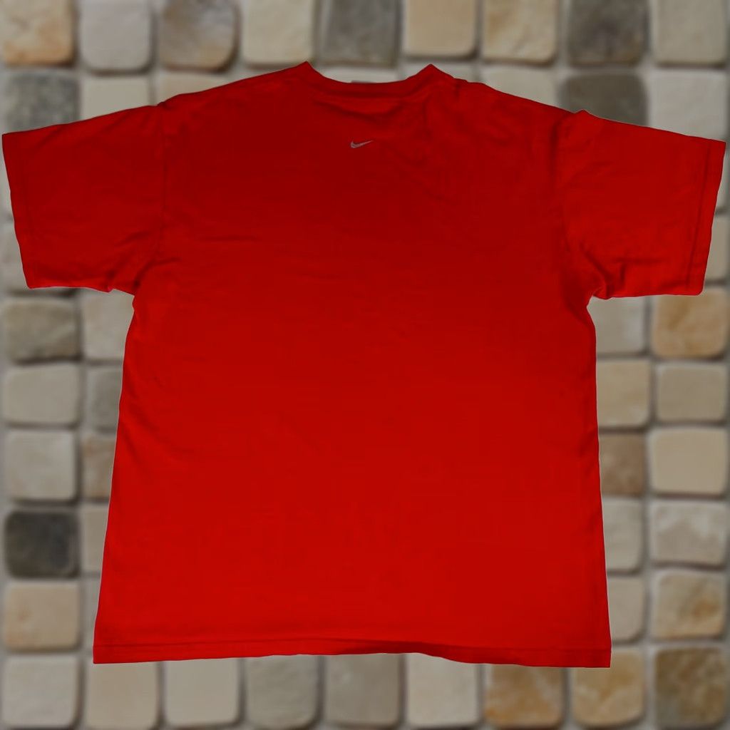 Nike VINTAGE Nike T-Shirt Men’s Red 2000s Short Sleeve Crew Neck Made in USA Size L Size US L / EU 52-54 / 3 - 1 Thumbnail