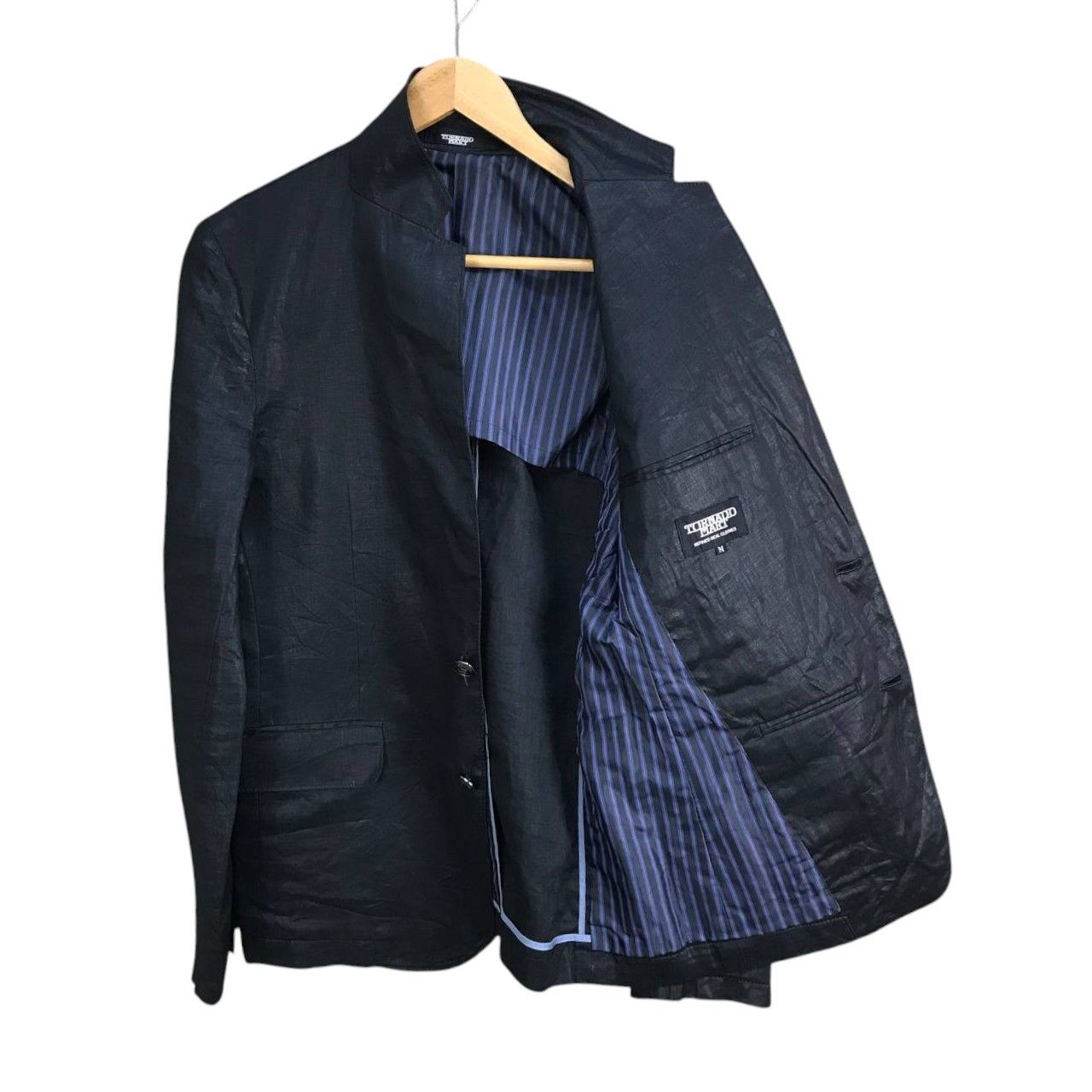 Tornado Mart TORNADO MART BLACK MAMBA MINIMALIST LIGHTJACKET JAPAN MADE Size US M / EU 48-50 / 2 - 4 Thumbnail