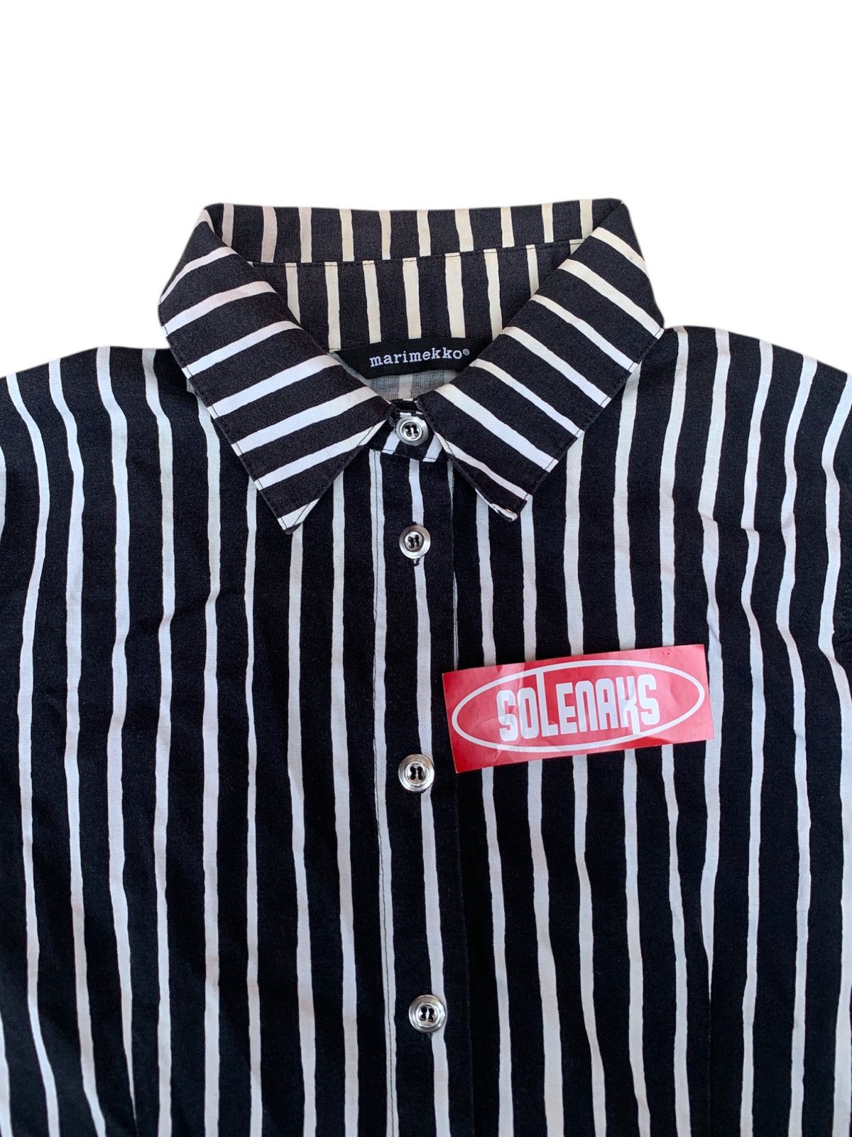 Designer × Marimekko Black white striped shirt Size XXS / US 00 / IT 34 - 2 Thumbnail