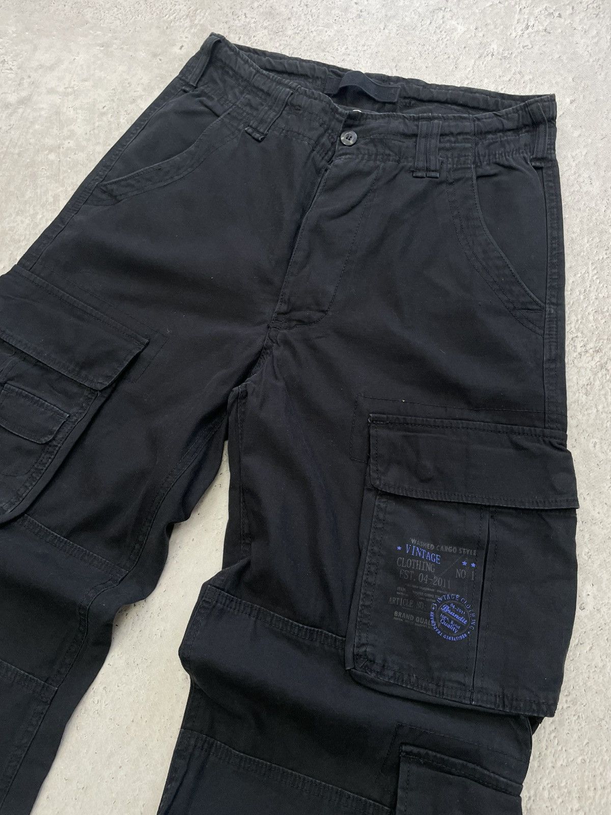 Brandit Baggy military Junya Watanabe style cargo pants y2k Size US 34 / EU 50 - 3 Thumbnail