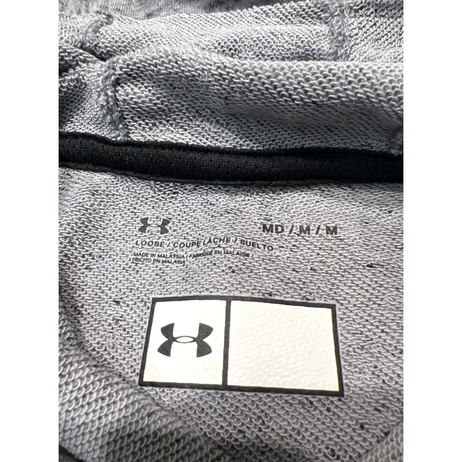 Under Armour Under Armour Men's Hoodie Sweatshirt Pullover Fleece Gray All Seasons Logo Running Gym Baseball Size US M / EU 48-50 / 2 - 6 Thumbnail