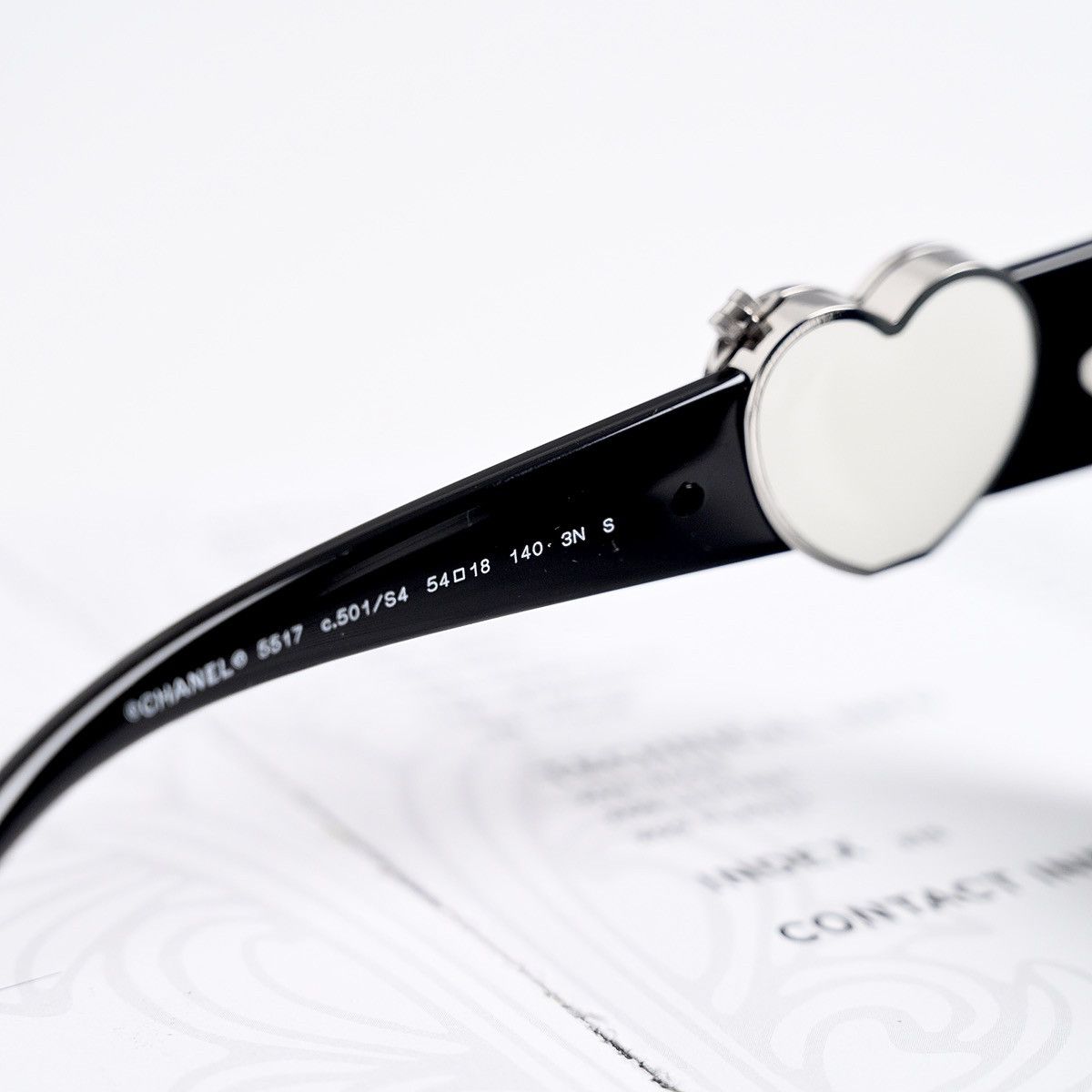 Chanel CHANEL 0CH5517 C501S4 SUNGLASSES Size ONE SIZE - 5 Thumbnail
